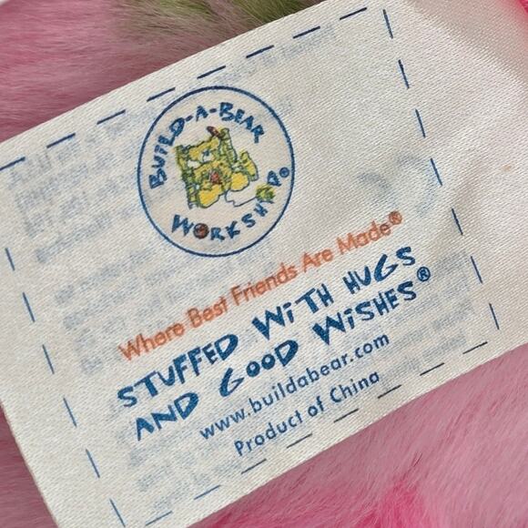 Seasons of Hugs 15" Stuffed Spring Teddy Build-A-Bear Plush with Collectible Pin - Picture 12 of 14